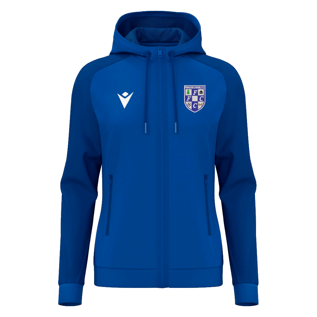 Firhouse Carmel AFC Girl's Atlas Full Zip Hoodie Royal Blue