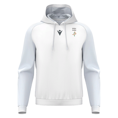 Irish Judo Horn Hoodie White