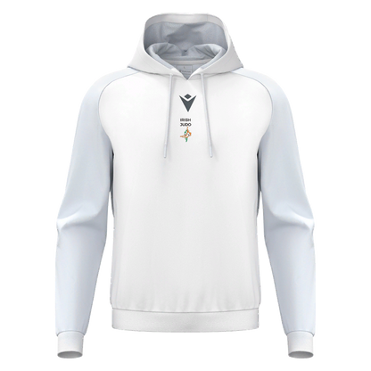 Irish Judo Horn Hoodie White