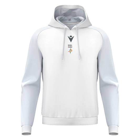 Irish Judo Horn Hoodie White