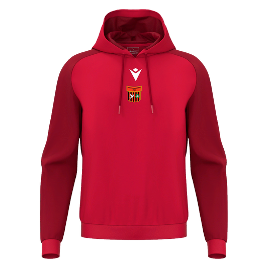 Trinity Donaghmede FC Young Kids Horn Hoodie Red
