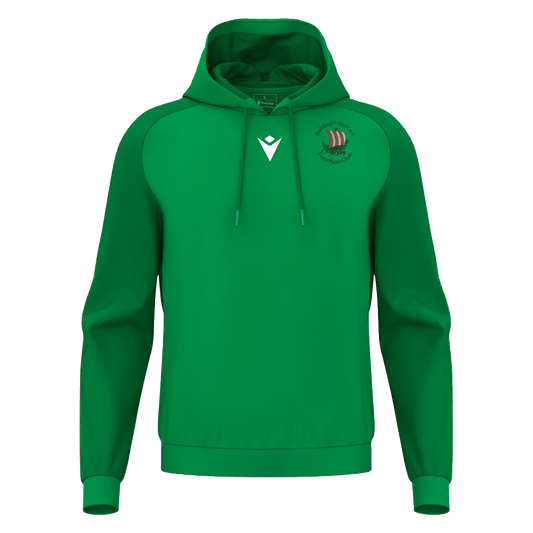 Baldoyle United FC Adult Horn Hoodie Green
