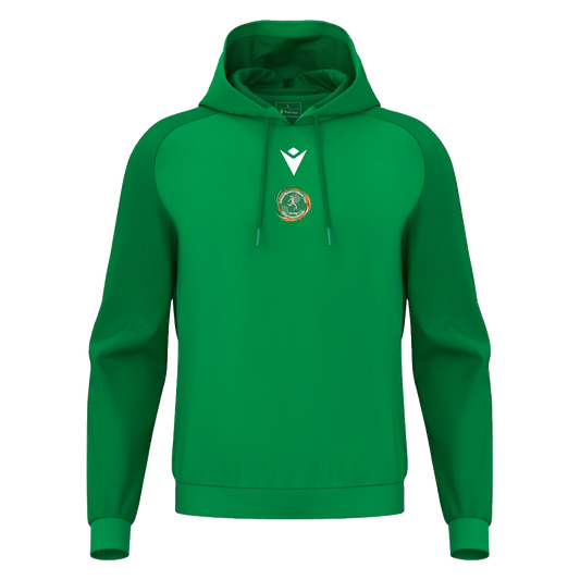 Ireland Women's National Team Official Supporters Club Unisex Horn Hoodie Green