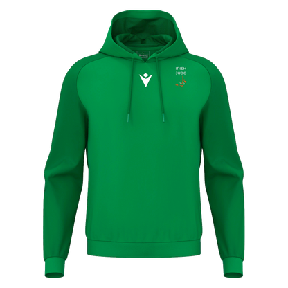 Irish Judo Horn Hoodie Green