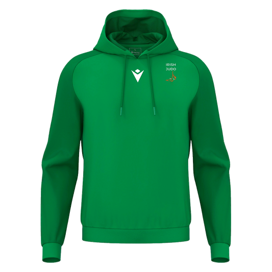 Irish Judo Horn Hoodie Green