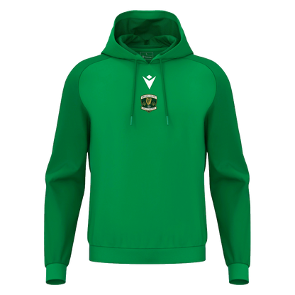 Decies Celtic Horn Hoodie Green