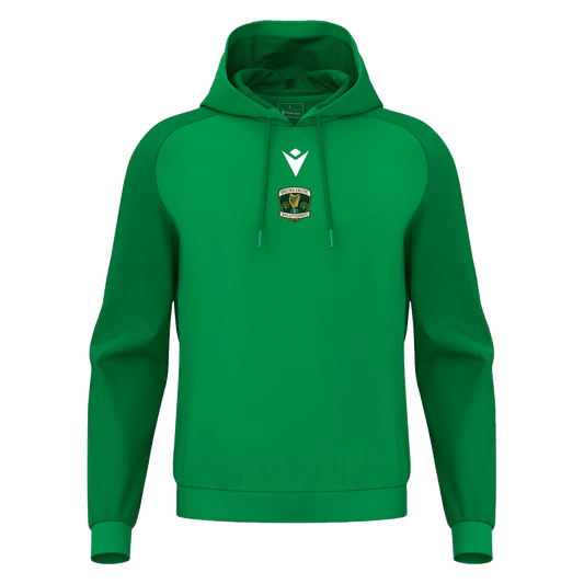 Decies Celtic Horn Hoodie Green