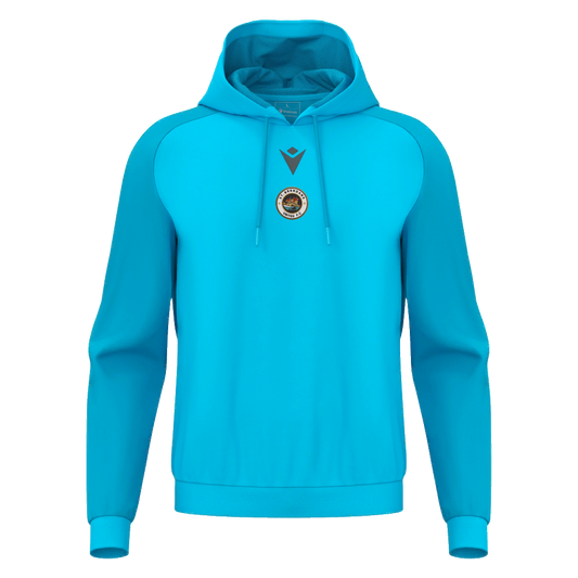 St Brendan's United Horn Hoodie Neon Sky