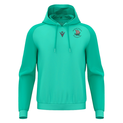 Baldoyle United FC Adult Horn Hoodie Turquoise