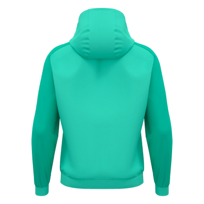 Baldoyle United FC Adult Horn Hoodie Turquoise