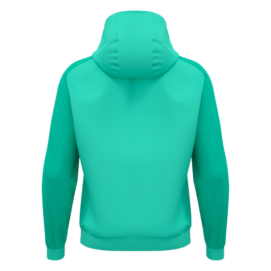 Baldoyle United FC Adult Horn Hoodie Turquoise