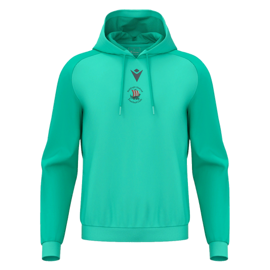 Baldoyle United FC Adult Horn Hoodie Turquoise