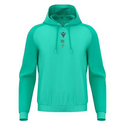 Irish Judo Horn Hoodie Turquoise