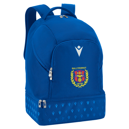Ballyfermot United Rookie Back Pack Medium Royal Blue