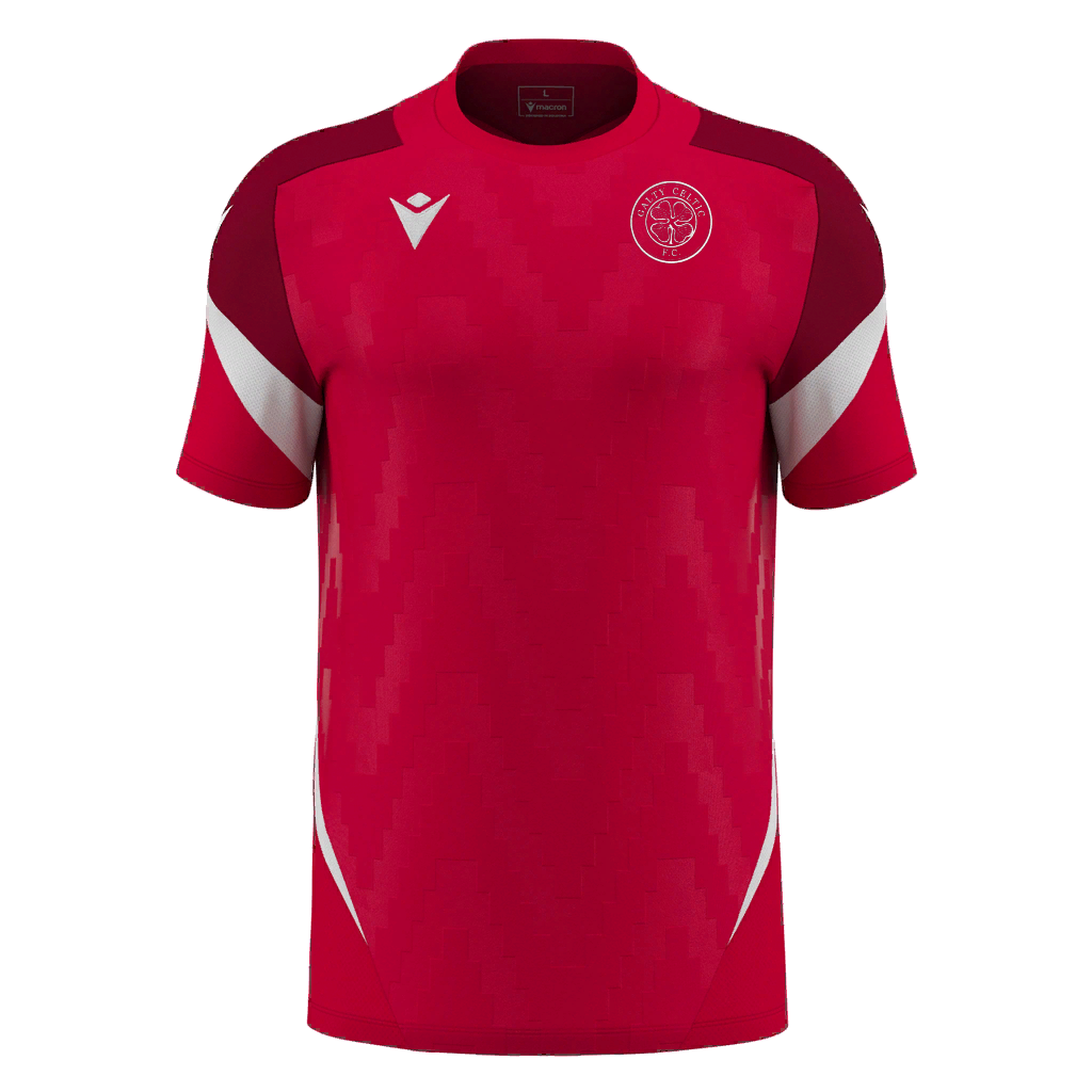 Galty Celtic Totem Shirt SS Red & White
