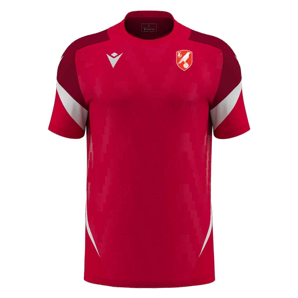 Valley Park United Totem Shirt SS Red & White