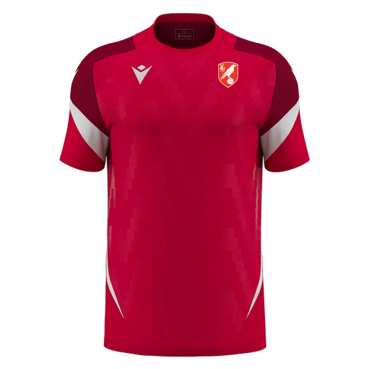 Valley Park United Totem Shirt SS Red & White