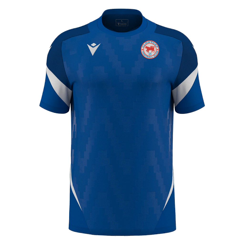 Clontarf FC Totem Shirt SS Royal Blue