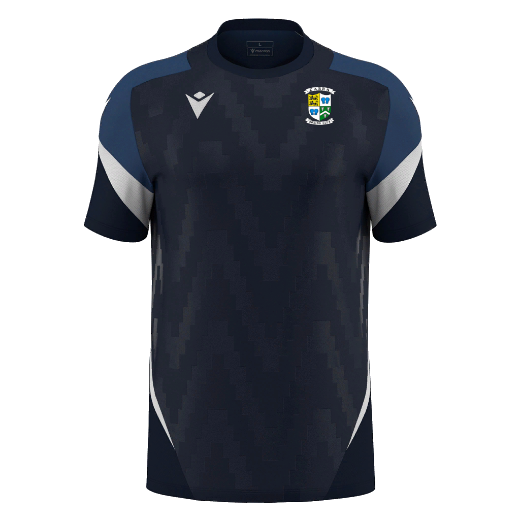 Cabra Boxing Totem Shirt SS Navy & White