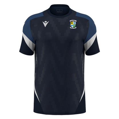 Cabra Boxing Totem Shirt SS Navy & White