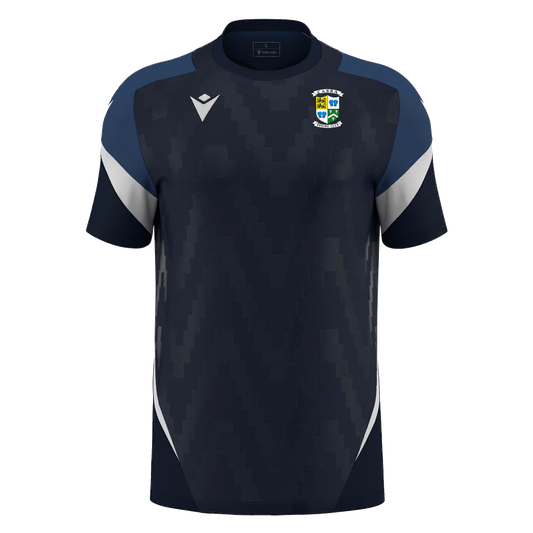 Cabra Boxing Totem Shirt SS Navy & White
