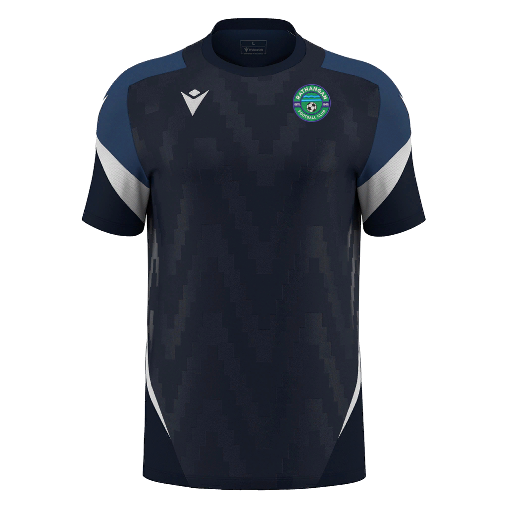 Rathangan FC Totem Shirt SS Navy & White