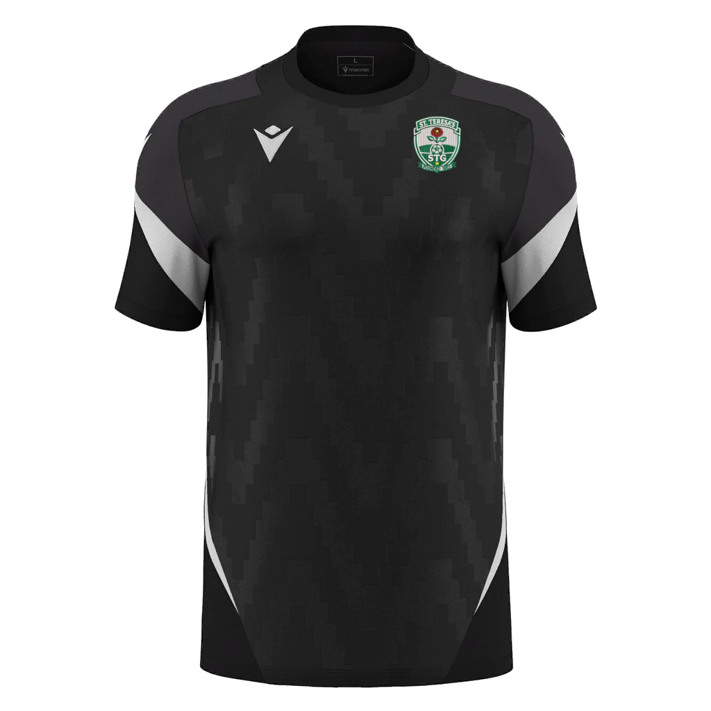 St Teresa's Gardends Totem Shirt SS Black & White