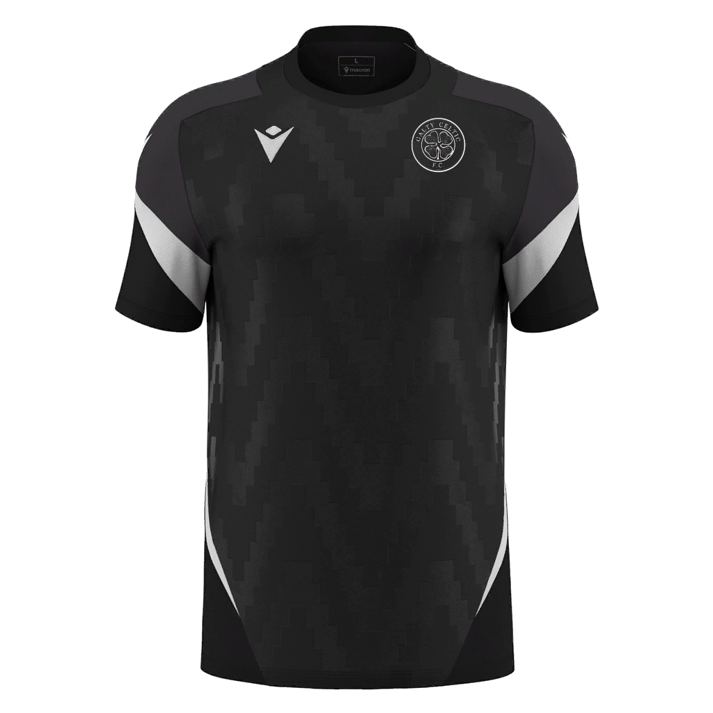 Galty Celtic Totem Shirt SS Black & White