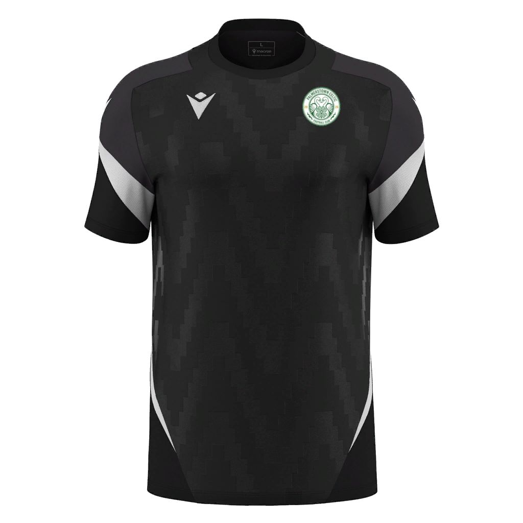 Palmerstown FC Totem Shirt SS Black & White