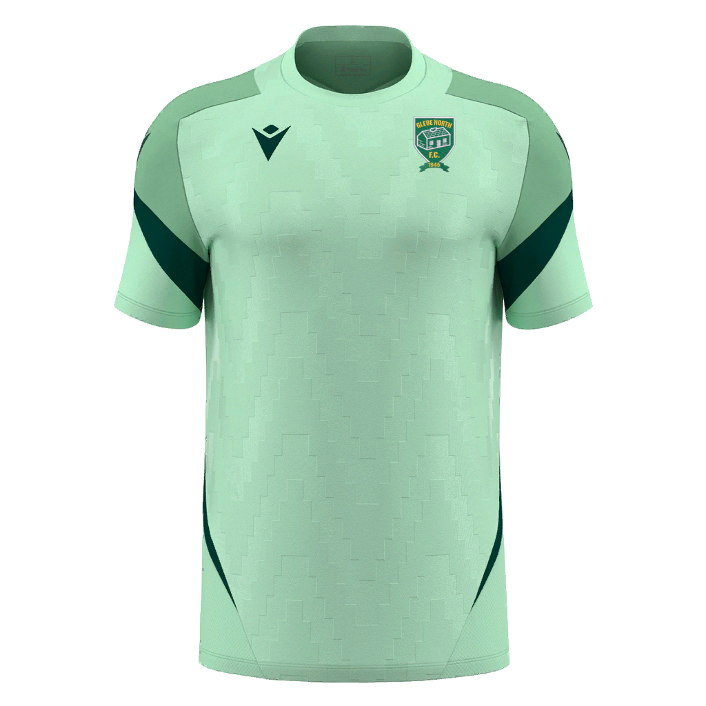 Glebe North FC Totem Shirt SS Mint & Bottle Green