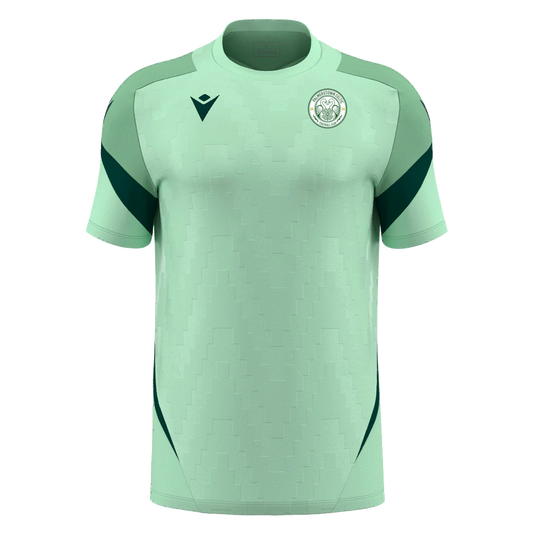Palmerstown FC Totem Shirt SS Mint & Bottle Green