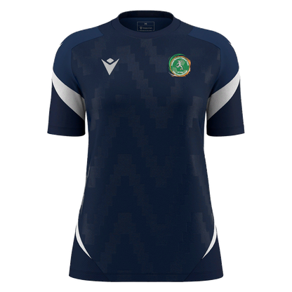 Ireland Women's National Team Official Supporters Club Women's Naga Shirt SS Navy