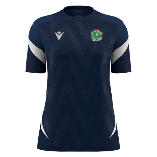 Ireland Women's National Team Official Supporters Club Women's Naga Shirt SS Navy