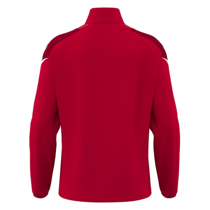 Galty Celtic Hollow 1/4 Zip Red & White