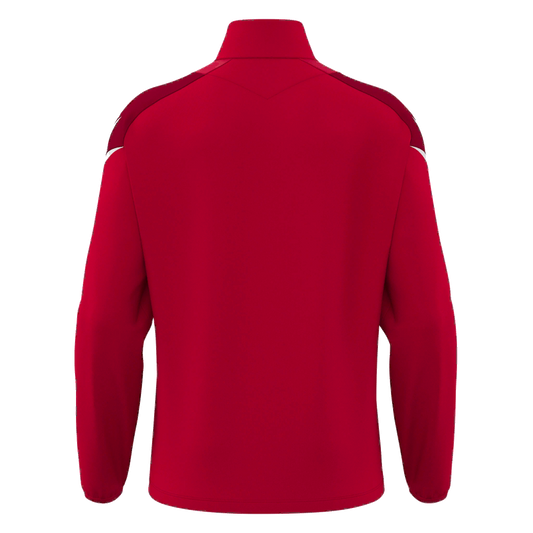 Galty Celtic Hollow 1/4 Zip Red & White