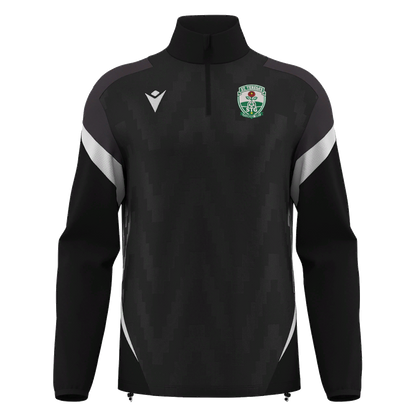 St Teresa's Gardends Hollow 1/4 Zip Black & White