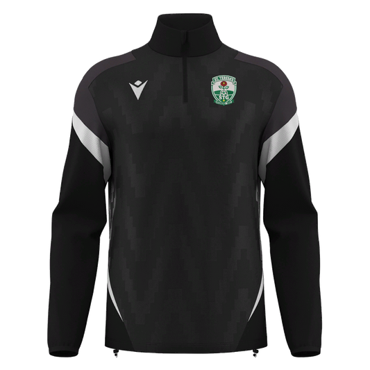 St Teresa's Gardends Hollow 1/4 Zip Black & White