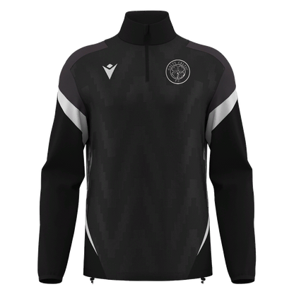 Galty Celtic Hollow 1/4 Zip Black & White