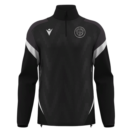 Galty Celtic Hollow 1/4 Zip Black & White