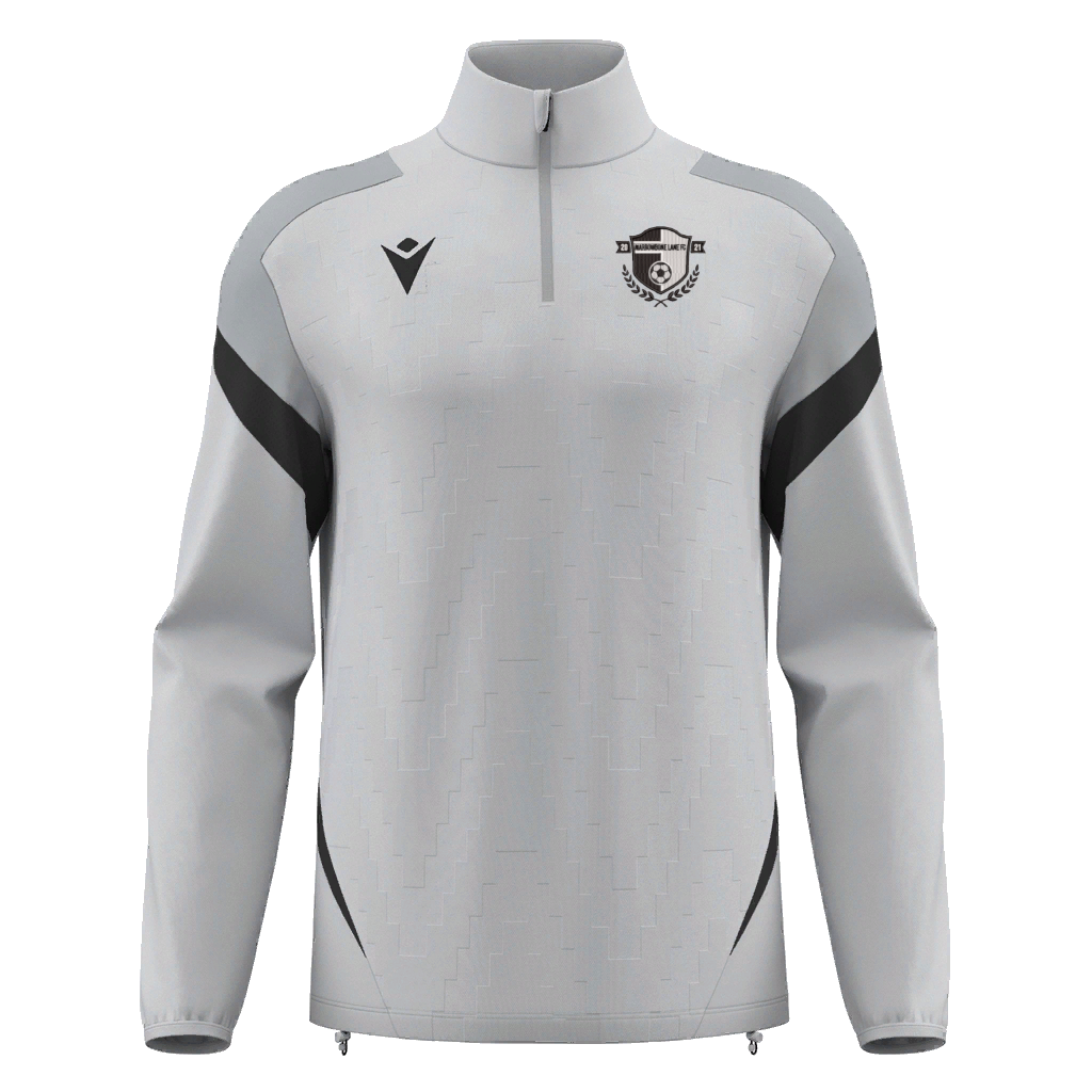 Marrowbone Lane FC Hollow 1/4 Zip Stone Grey (Warm up pack)