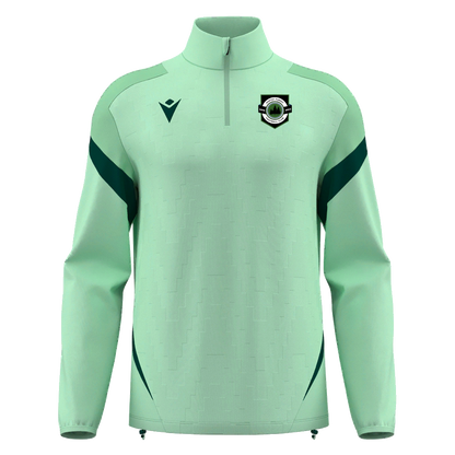 Santry Forest FC Hollow 1/4 Zip Mint Green