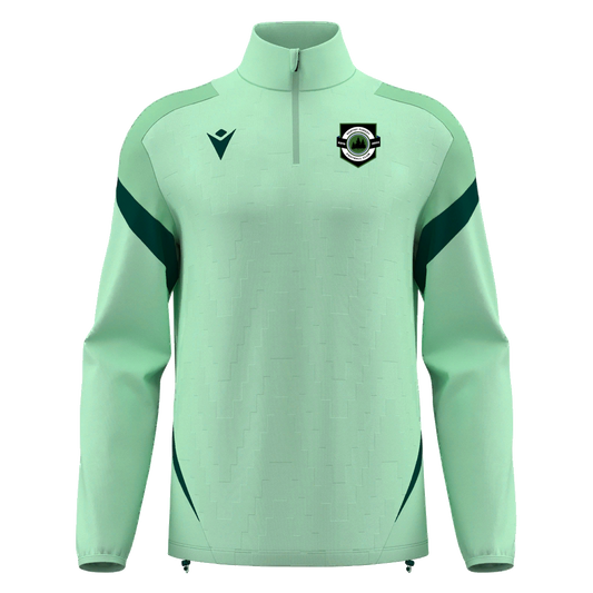 Santry Forest FC Hollow 1/4 Zip Mint Green