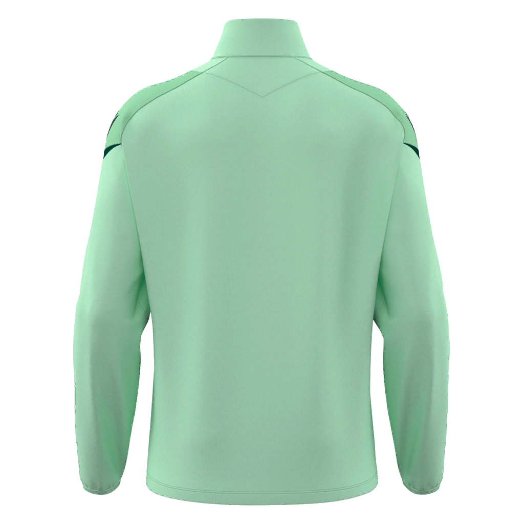 Santry Forest FC Hollow 1/4 Zip Mint Green