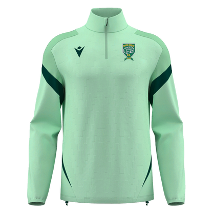 Glebe North FC Hollow 1/4 Zip Mint & Bottle Green
