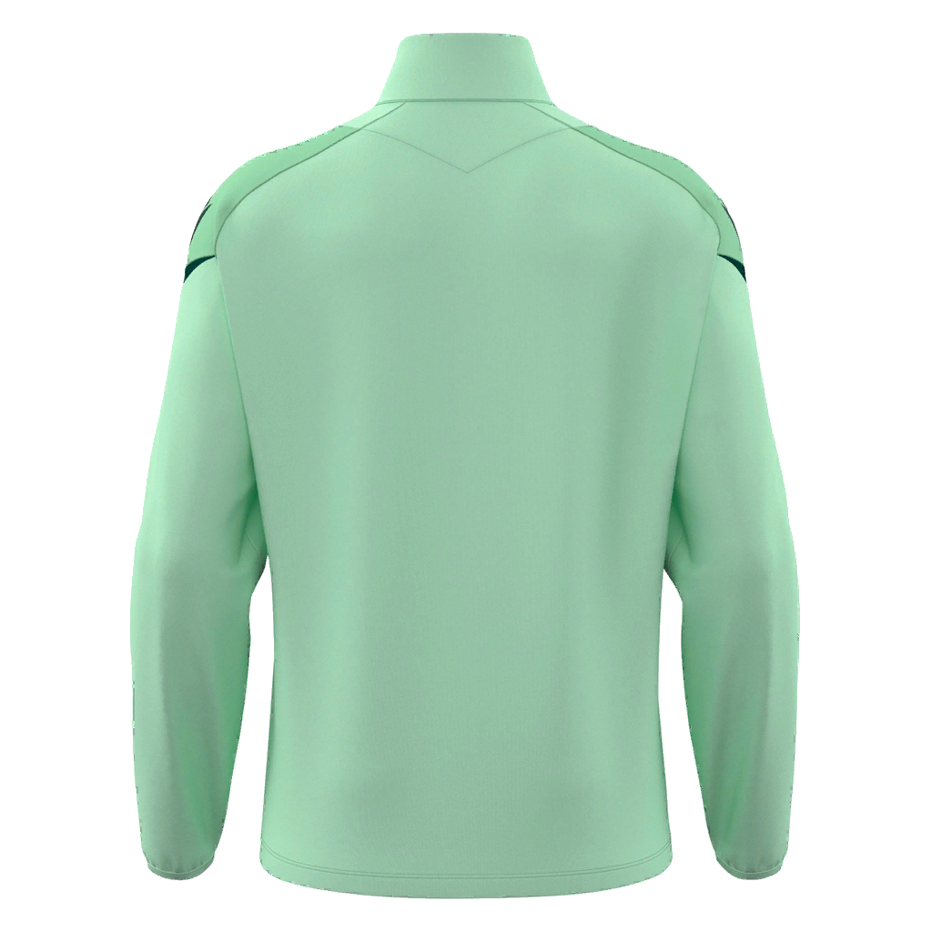 Glebe North FC Hollow 1/4 Zip Mint & Bottle Green