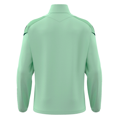 Ireland Women's National Team Official Supporters Club Unisex Hollow 1/4 Zip Mint Green