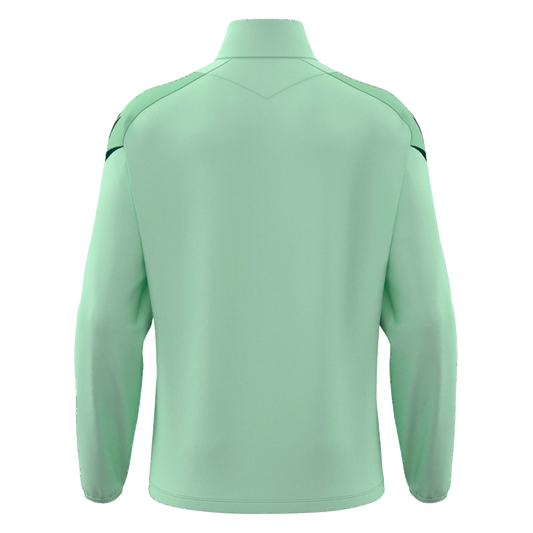 Ireland Women's National Team Official Supporters Club Unisex Hollow 1/4 Zip Mint Green