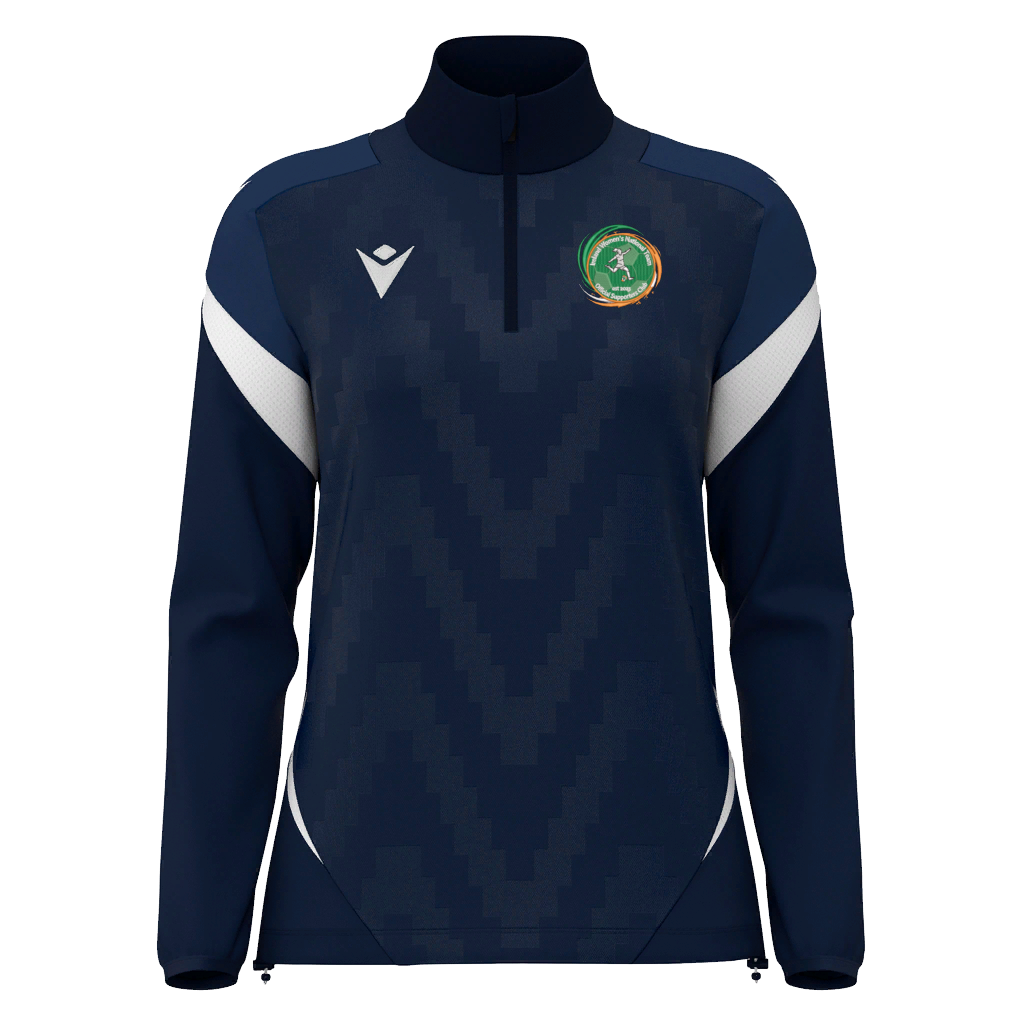 Ireland Women's National Team Official Supporters Club Women's Leona 1/4 Zip Navy