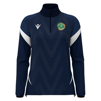 Ireland Women's National Team Official Supporters Club Women's Leona 1/4 Zip Navy