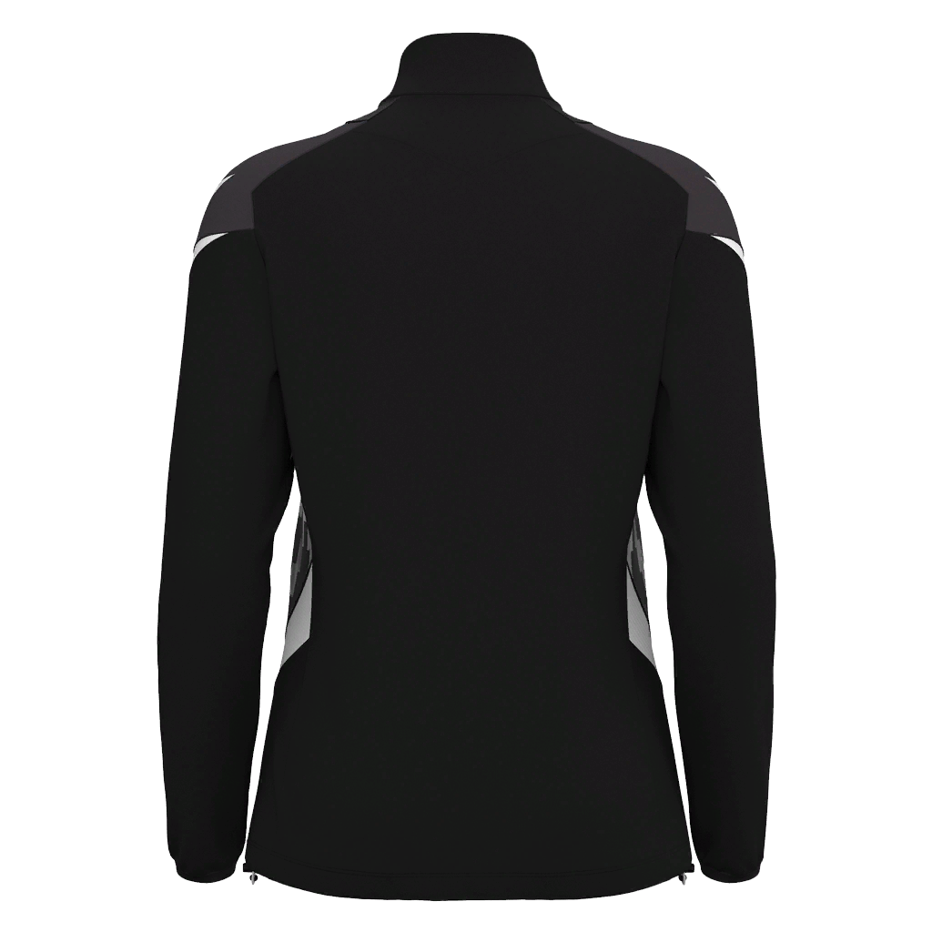 Marks Celtic FC Leona 1/4 Zip Womens Fit Black & White